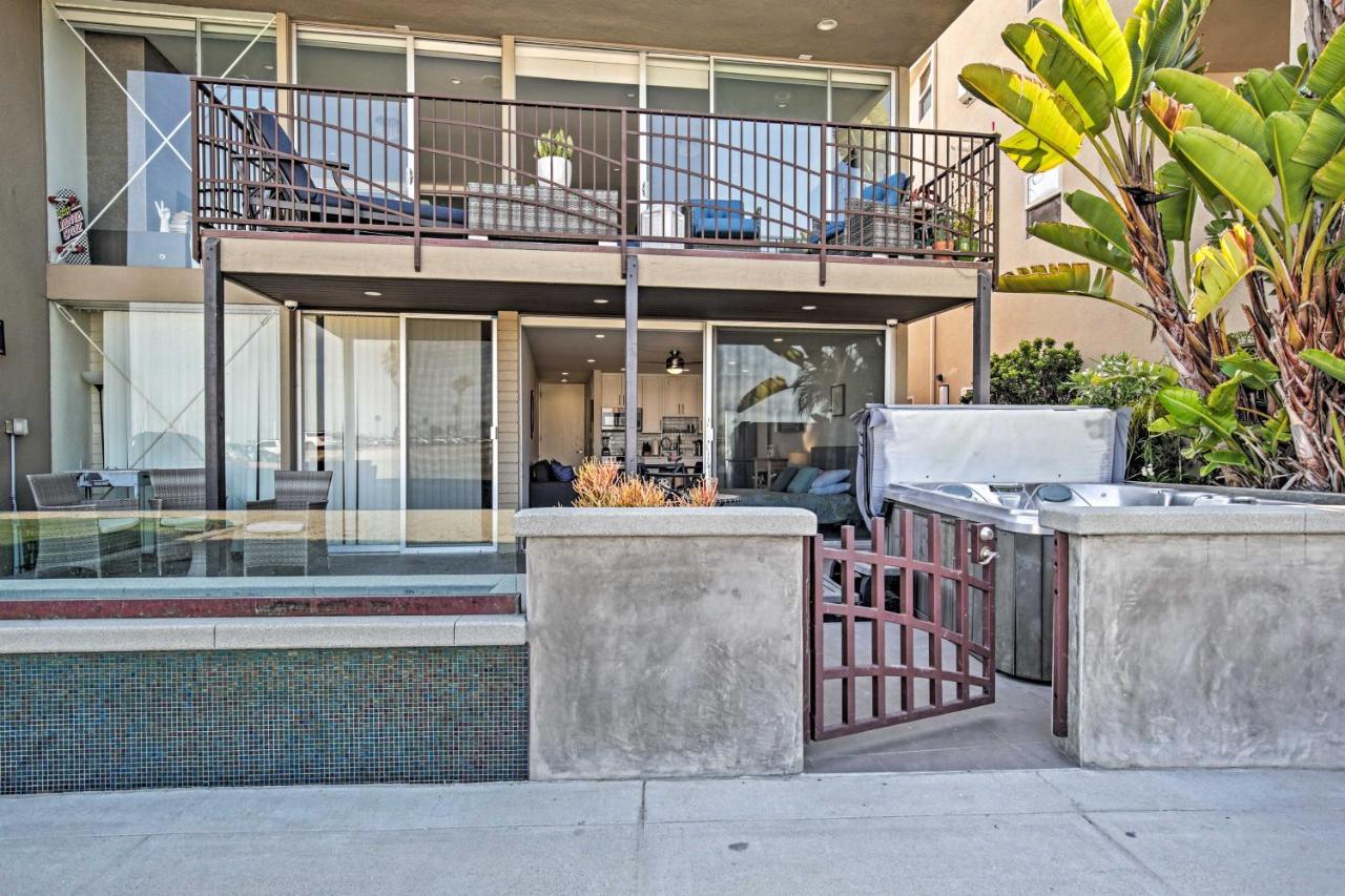 Bayfront San Diego Getaway On Boardwalk With Hot Tub Buitenkant foto